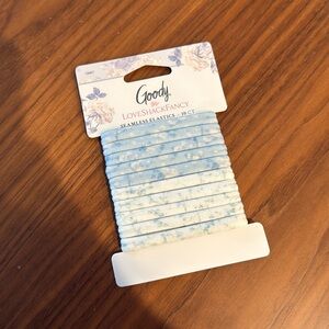 NWT Love Shack Fancy Wet Brush Goody Blue Hair Ties
